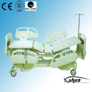 Deluxe Model, Motorized Five Functions Electric Hospital ICU Bed (XH-1)